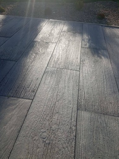 Drewno betonowe deska betonowa płyta tarasowa 10,5m2