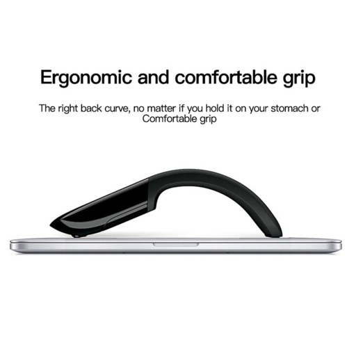 Беспроводная складная дорожная мышь Ergonomic Plu