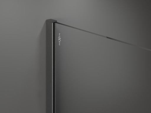 MEXEN KIOTO ŚCIANKA PRYSZNICOWA WALK-IN 115 x 200 CM GUN GRAY szkło 8 mm