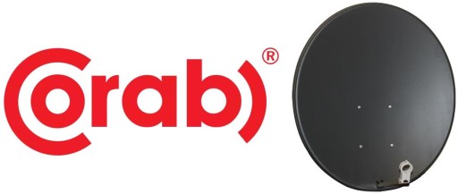 CORAB ГРАФИТОЦИНКОВАННАЯ СПУТНИКОВАЯ АНТЕННА 90 СМ