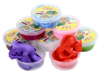 MAGICZNA PLASTELINA GLINA POLIMEROWA PIANKOLINA 12 sztuk +Nożyki