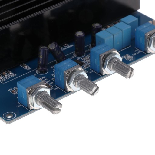 TDA7498 2x100 Вт + 200 Вт Цифровой усилитель с высоким