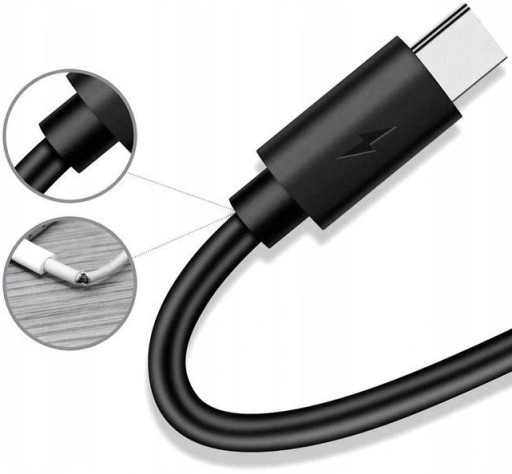 Прочный кабель USB-C 1 м USB-C Type-C TypeC 100 см черный