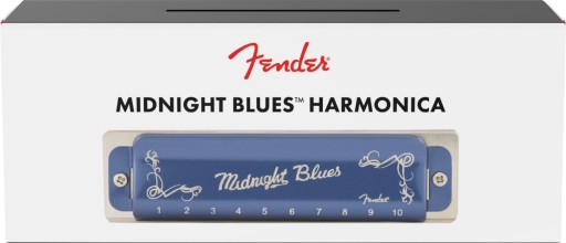 Губная гармошка Fender Midnight Blues Губная гармошка C
