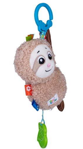 BaliBaZoo SLOTH Подвесной прорезыватель-прорезыватель RATTLE 0м+