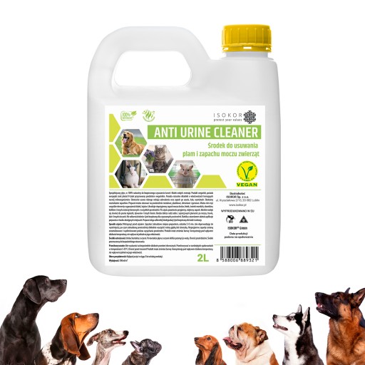 Удаление запаха мочи животных Anti Urine 2 литра