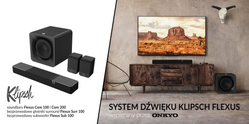 Звуковая панель Klipsch Flexus Core 100 + SURR 100 + SUB 100