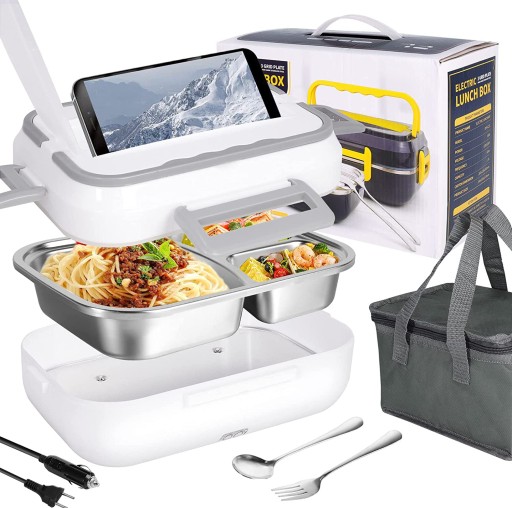 ЭЛЕКТРИЧЕСКИЙ подогреватель еды LUNCH BOX 1,5л 12В/24В и 220В