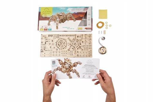 МЕХАНИЧЕСКАЯ МОДЕЛЬ HEXAPOD EXPLORER UGEARS 3D ГОЛОВОЛОМКА