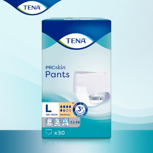 ТРУСИКИ АБСОРБЕНТНЫЕ TENA PANTS PROSKIN NORMAL 30 шт L