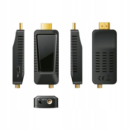 Mini Tuner DVB-T2 HEVC H.265 HDMI