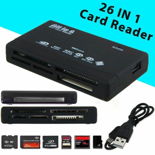 USB SD SDHC SDXC MICRO MS XD CF КАРТРИДЕР НОВЫЙ