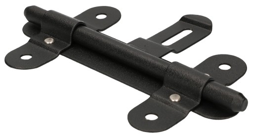 ZASUWA BRAMOWA DO DRZWI CZARNA GARAŻOWA 150 MM