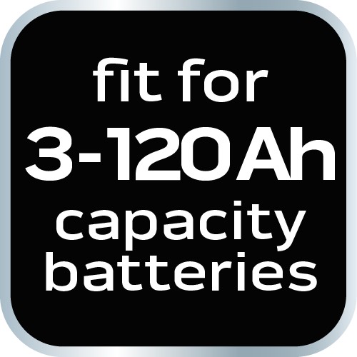 Автоматический выпрямитель 4A 70W 3-120Ah для AGM гелевых кислотных аккумуляторов