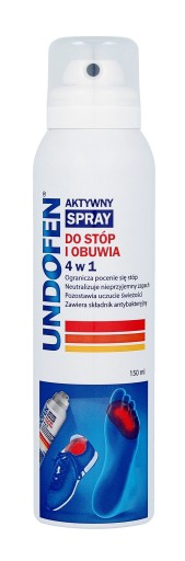 UNDOFEN 4В1 СПРЕЙ ДЛЯ НОГ И ОБУВИ 150МЛ