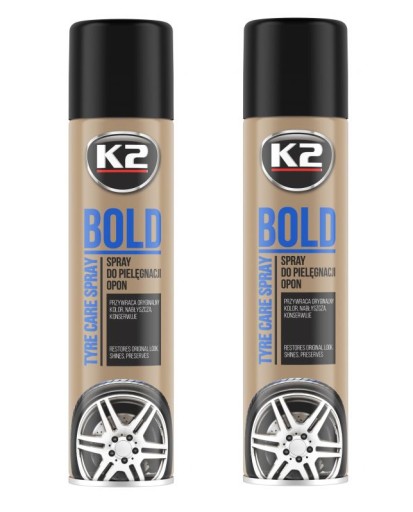 2x чистящие средства для шин Black Bold Shine