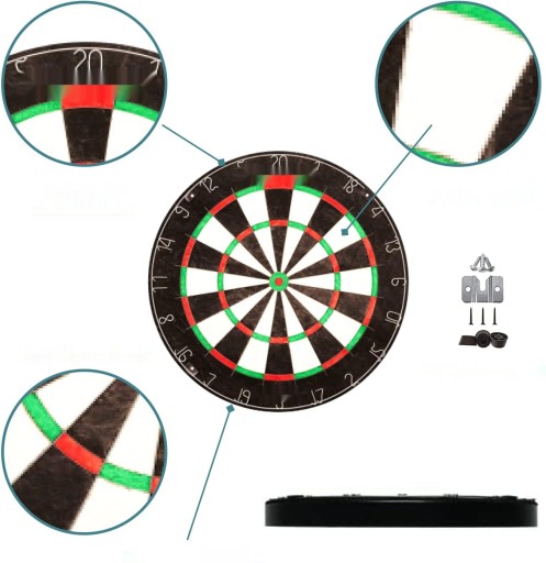 Набор Force 8 Dart Set — Высококачественные волокна сизаля — Профессиональный стартер