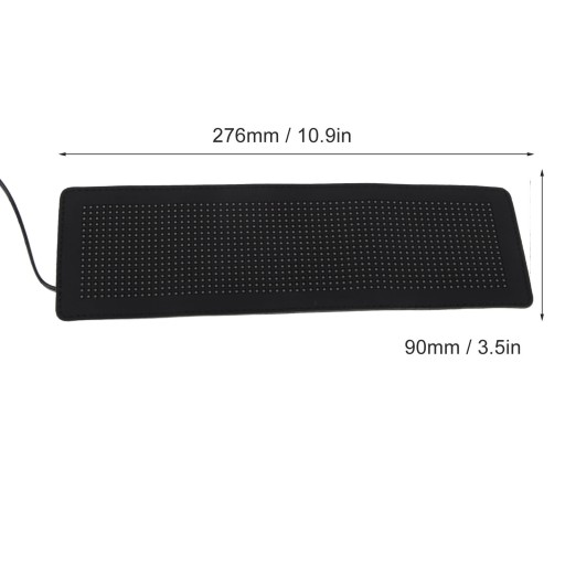 flexible led matrix panel bluetooth app control programmable bendable ultra
