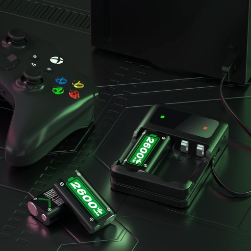 ŁADOWARKA 2X AKUMULATOR BATERIA DO PADA OD XBOX ONE/SERIES X&S