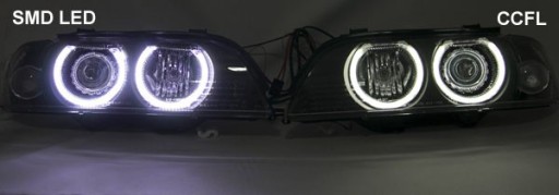 SMD СВЕТОДИОДНЫЕ КОЛЬЦА BMW E36 E39 E38 E46 КСЕНОН ДНЕВНОЙ