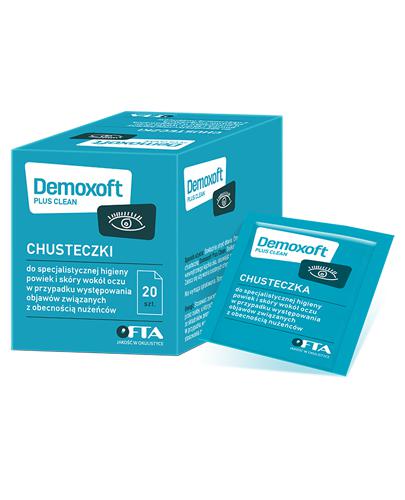 Салфетки для век Demoxoft Plus Clean 20 шт.
