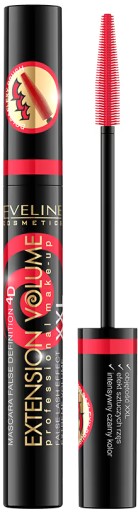 Тушь Eveline Mascara 4D Extension Extreme Volume Mascara XXL Black