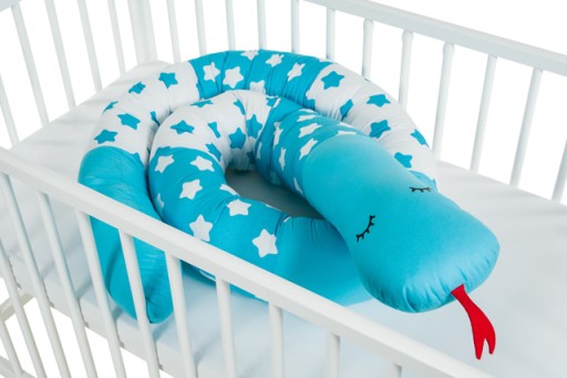 ЗАЩИТА CUDDLE SNAKE ДЛЯ ДЕТСКОЙ кроватки, КРОВАТИ