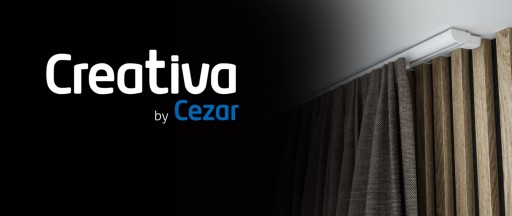 Szyna Karniszowa pojedyncza. Zestaw biały ZD-100cm