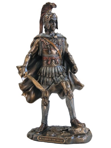 ALEKSANDER MACEDOŃSKI FIGURKA NA MARMUR GRAWER v