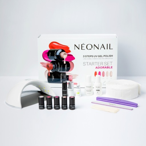 NEONAIL Zestaw do manicure ADORABLE Starter Set