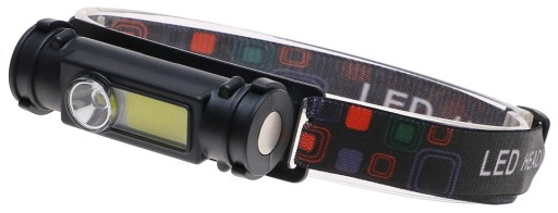 COB LED перезаряжаемый налобный фонарь 4575