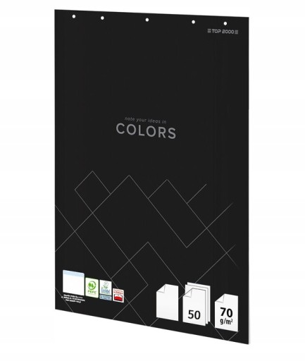 BLOK FLIPCHART 50 KARTEK GŁADKI 64x90cm TOP-2000