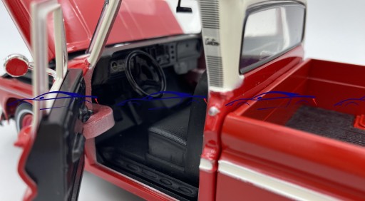 Пикап Chevy C10 Fleetside в масштабе 1:24, Motormax 73355
