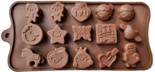 HARIBO TEDDY BEAR JELMY Форма для пралине, BEAR FORM, 50 шт.