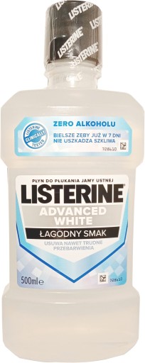 Listerine Advanced Белый ополаскиватель для рта