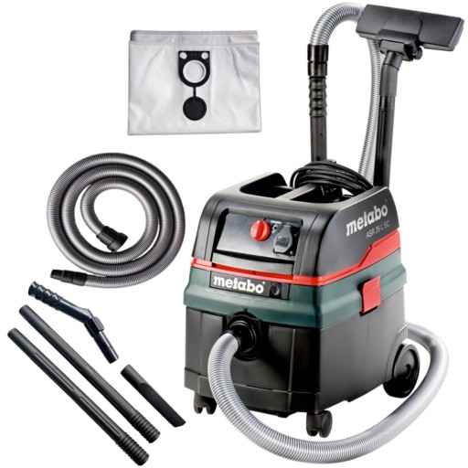 ПРОМЫШЛЕННЫЙ ПЫЛЕСОС METABO ASR 25 L SC 1400 Вт 602024000