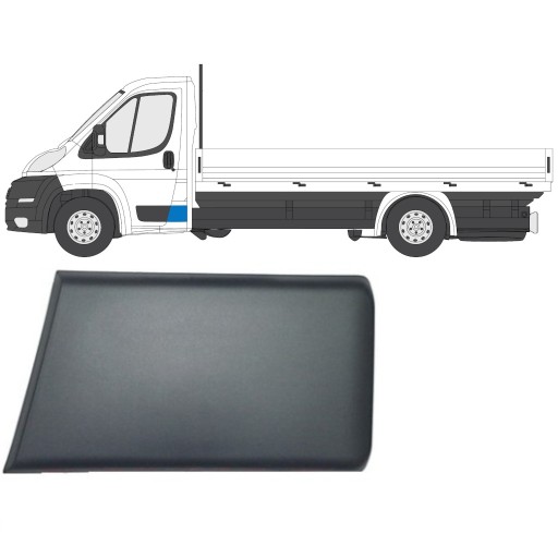 Listwy kabina zestaw Ducato Boxer Jumper 2006-