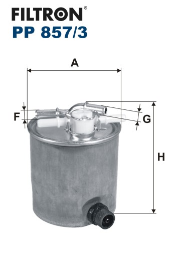 FILTRON PP 857 Топливный фильтр