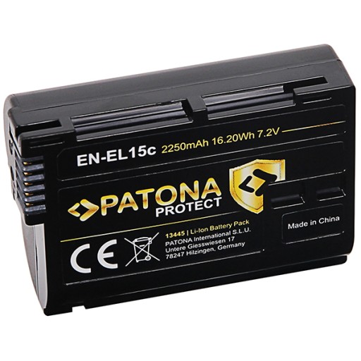 PATONA akumulator Protect EN-EL15C Z5,Z6,Z7,D850