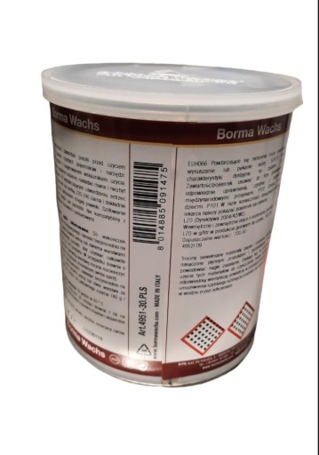 Масло для паркета BORMA PLUS G30 1 л. Паркетное масло