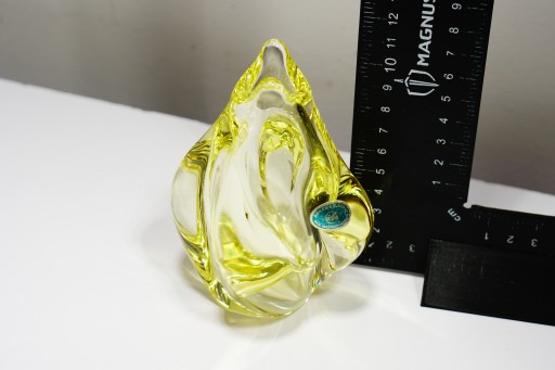 Цветная стеклянная ваза Bohemia Glass Design