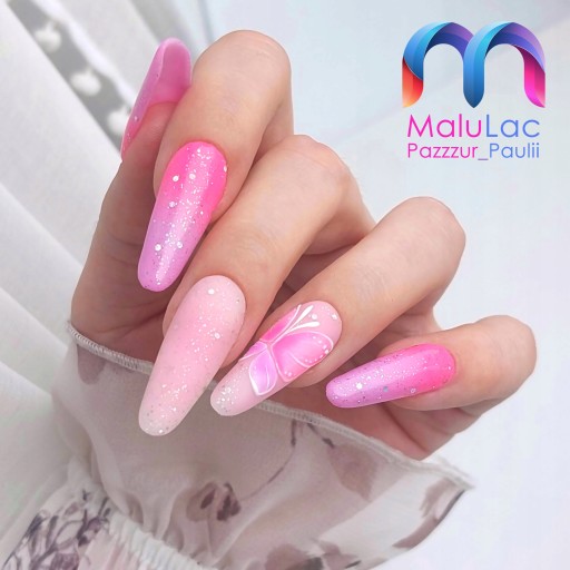 Набор гелей MaluLac 45г + щеточки для ногтей