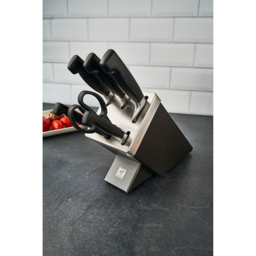 Ножи Zwilling Four Star 5 в самозатачивающемся блоке