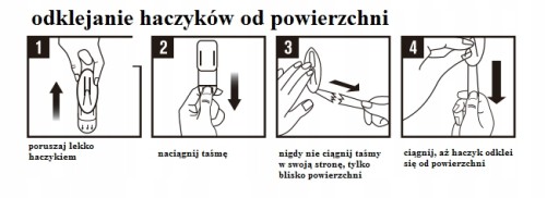 PRZEZROCZYSTE HACZYKI DO DEKORACJI I OZDÓB 20 szt.