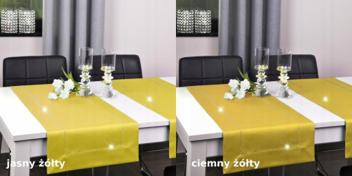 GLAMOUR дорожка для стола 38x140 декоративная полоска форсунки черный серебристый