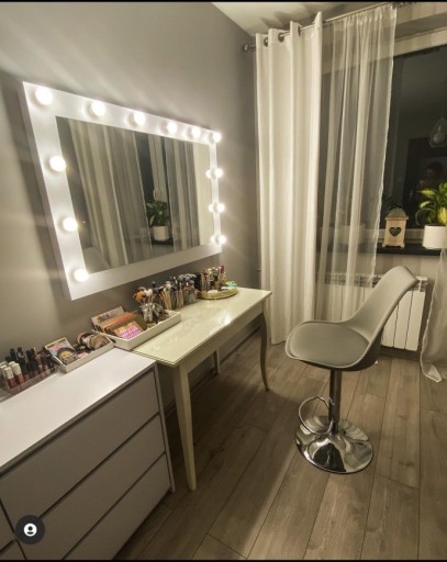 Lustro 120x80 make up do makijażu wizażu Hollywood
