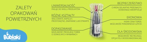 Poduszka torba powietrzna nadmuchiwana OPAKOWANIE OCHRONNE na kamerę