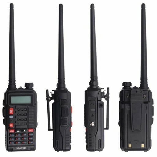 Рация Baofeng UV-10R 10 Вт 4800 мАч черная