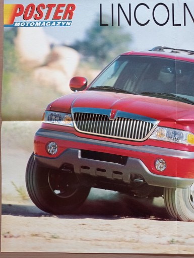 MERCEDES-BENZ CL PLAKAT 81,5x55 / LINCOLN NAVIGATOR 55x40,8