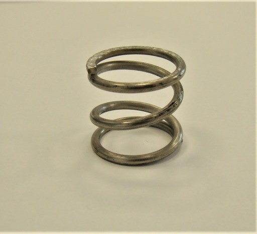 ПРУЖИНА НАЖИМАЮЩАЯ d=1,9 * Dz=19 * L=17,5 - 5 шт.